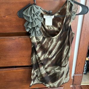 Mesh Camo Authentic Dior Tank top